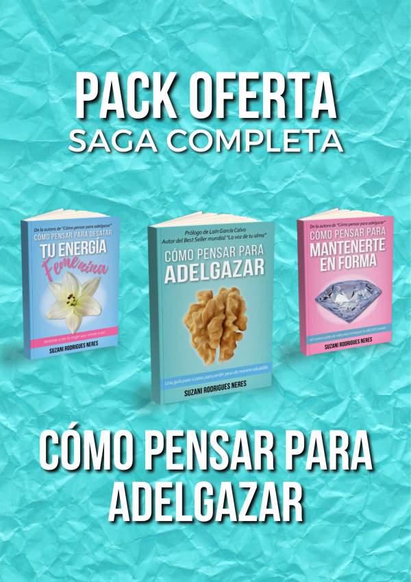 Pack completo Saga Cómo pensar para adelgazar